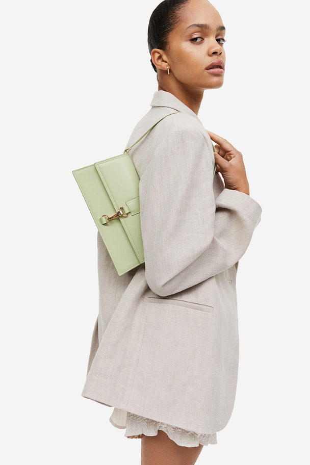 H&M Small Shoulder Bag Light Green