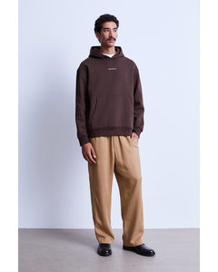 Loose Fit Joggers I Lyocell Beige