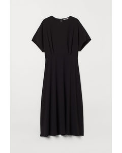 Midi-jurk Zwart