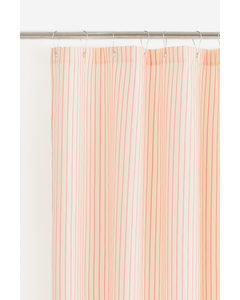 Striped Shower Curtain Light Pink/striped