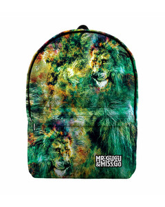 Mr. Gugu & Miss Go King Of Colors Unisex Backpack Nature Green