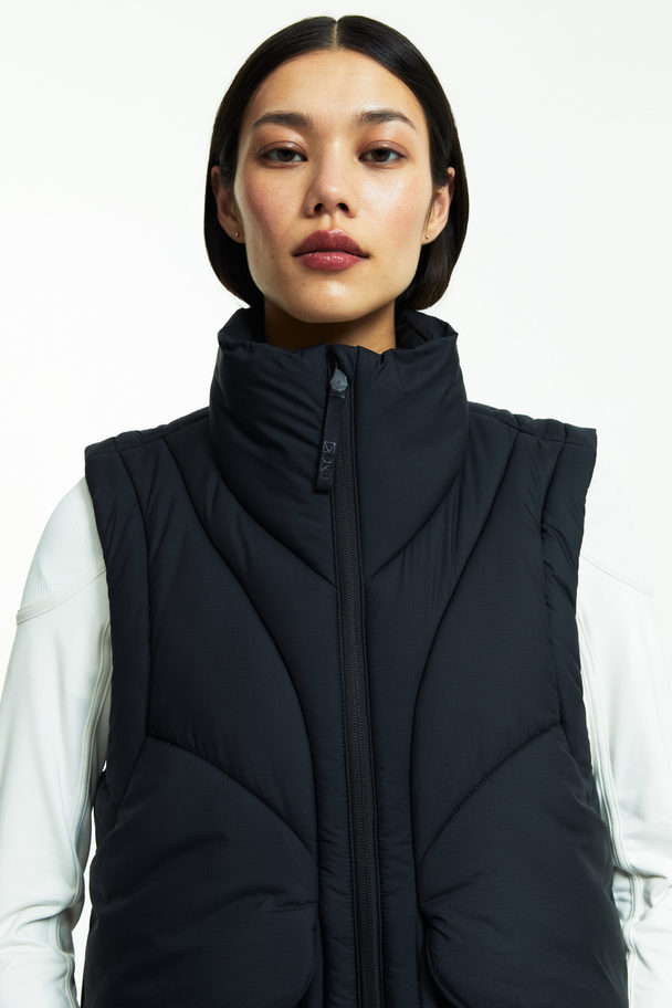 H&M Thermomove™ Quilted Gilet Black