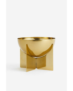 Metal Bowl Gold-coloured