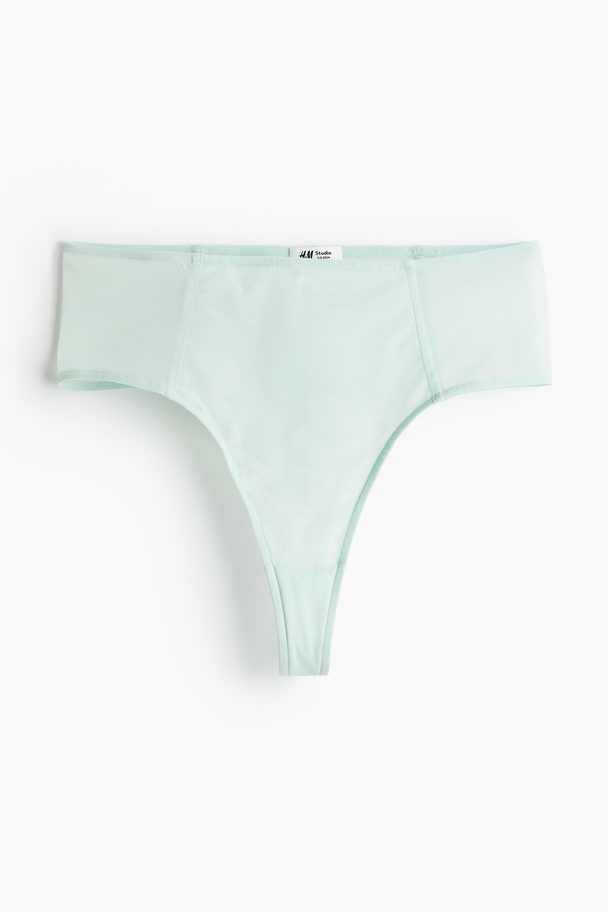 H&M Transparenter Hipster Mintgrün