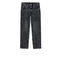 Regular Cropped Non-stretch Jeans Black