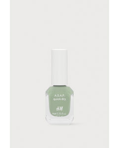 Schnelltrocknender Nagellack Fancy in Green