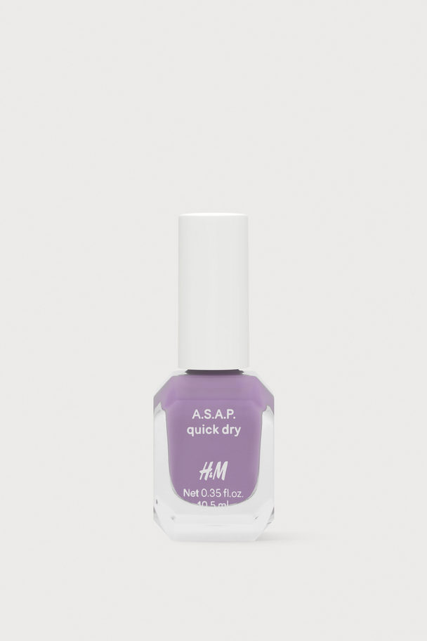 H&M Fast-drying Nail Polish Party In Lilac