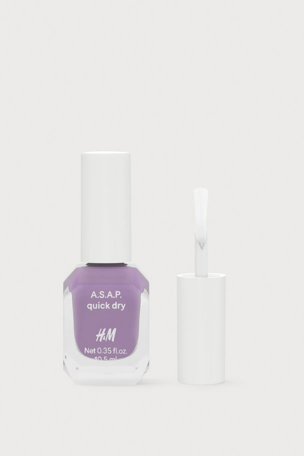 H&M Schnelltrocknender Nagellack Party in Lilac