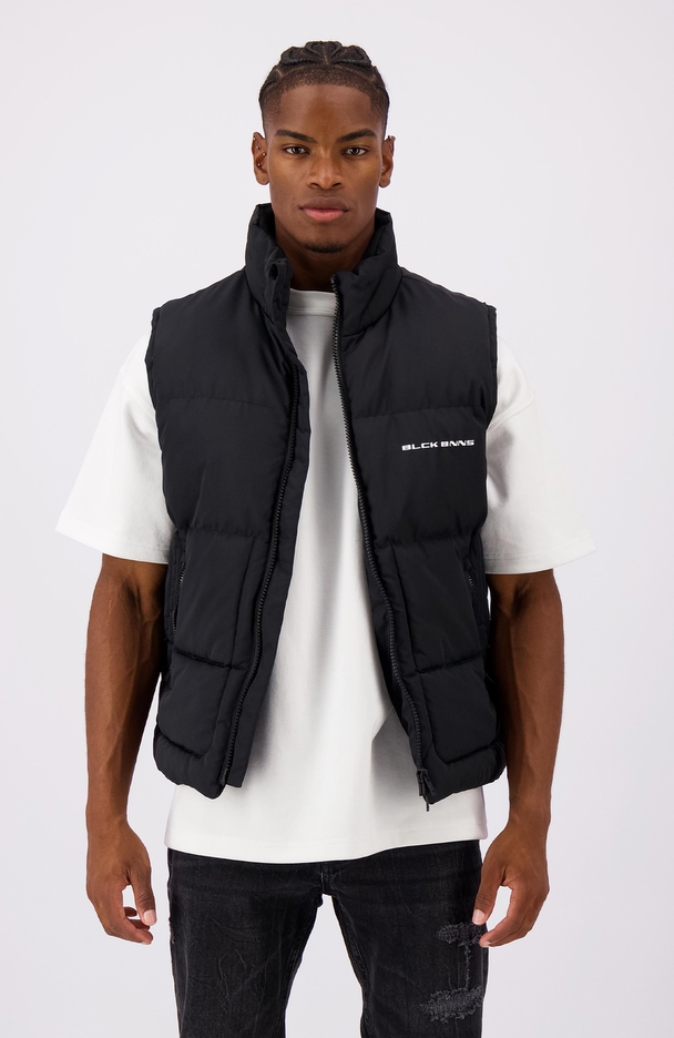 Black Bananas Block Bodywarmer Svart