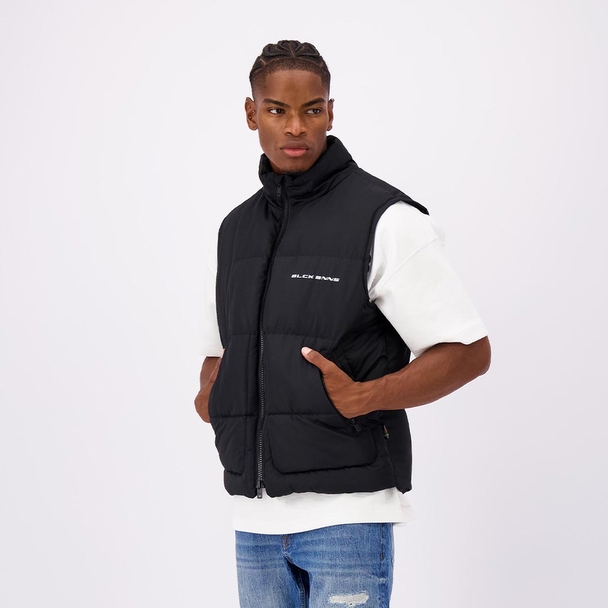 Black Bananas BLOCK BODYWARMER Schwarz