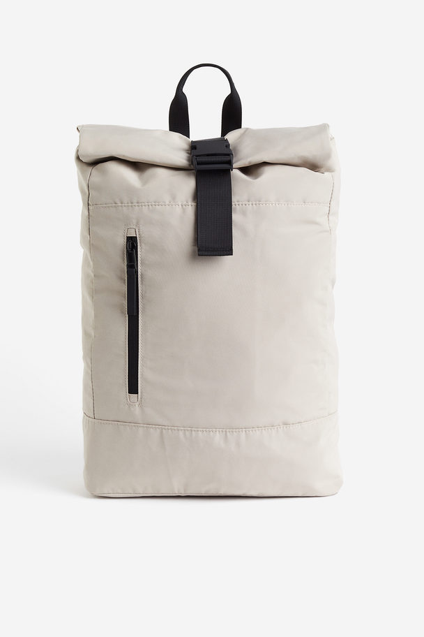 H&M Wasserabweisender Sportrucksack Hellbeige