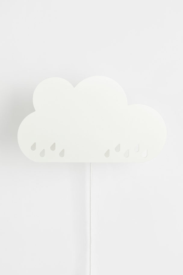 H&M HOME Wolkenförmige Wandleuchte Weiß/Wolke