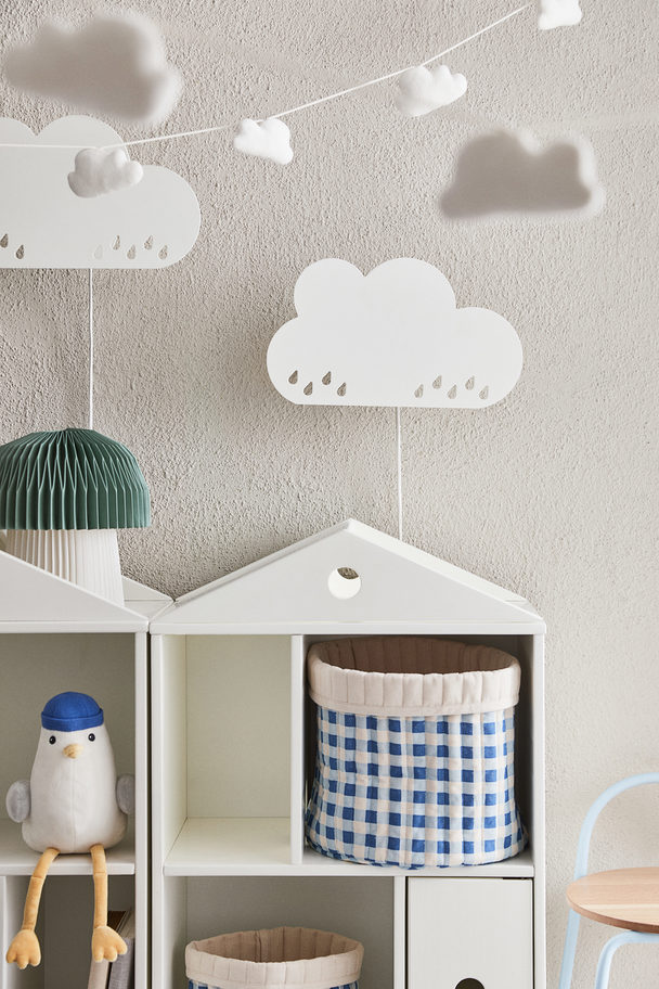 H&M HOME Wolkenförmige Wandleuchte Weiß/Wolke