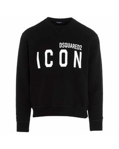 Dsquared2 Black Icon Logo Sweatshirt