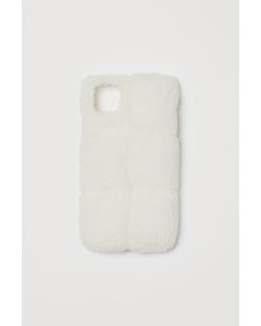 Quiltet Iphone-cover Hvid