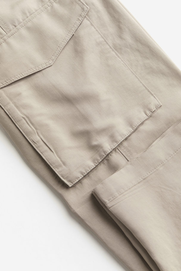 H&M Cargo Trousers Beige