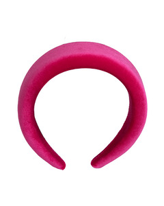 Bybarb Velvet Headband Belle Pink