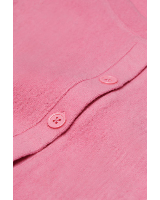 H&M Short Cardigan Pink