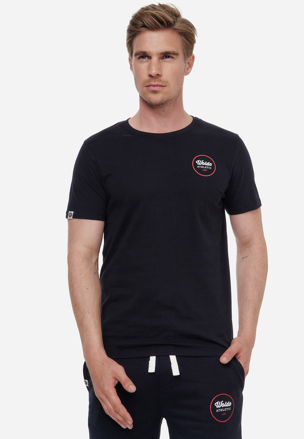 Woldo Athletic T-Shirt Runder Print T-Shirt