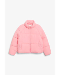 Puffer Jacket Light Pink