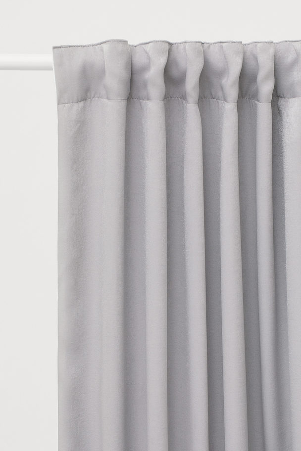 H&M HOME 2-pack Blackout Curtains Light Grey