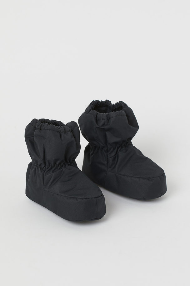 H&M Water-repellent Bootees Black
