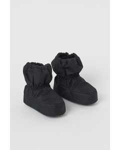 Water-repellent Bootees Black