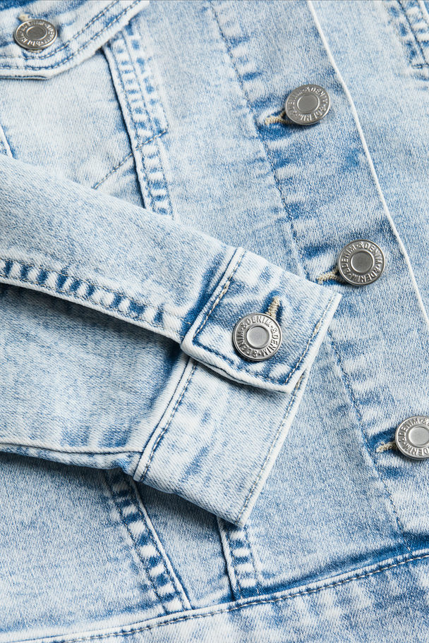 H&M Denim Jacket Light Denim Blue