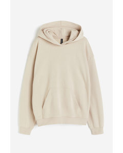 Oversized Hoodie Hellbeige