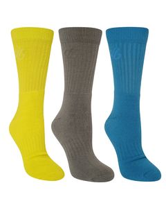 Dare 2b Unisex Adult Essentials Sports Socks (pack Of 3)