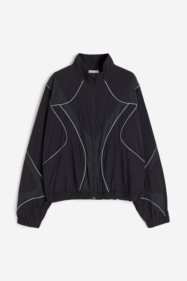 H&M Wasserabweisende Trainingsjacke Schwarz