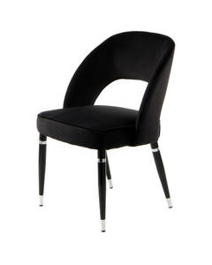 Chair Courtney 525 2er-Set black / silver