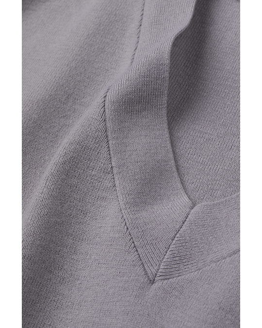 H&M V-neck Sweater Vest Grey