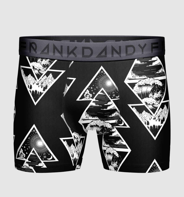 9-Pack Frank Dandy Printed Boxers Mönstrad