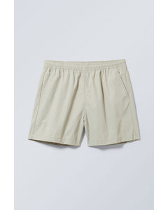 Ed Contrasterende Zwemshort Beige