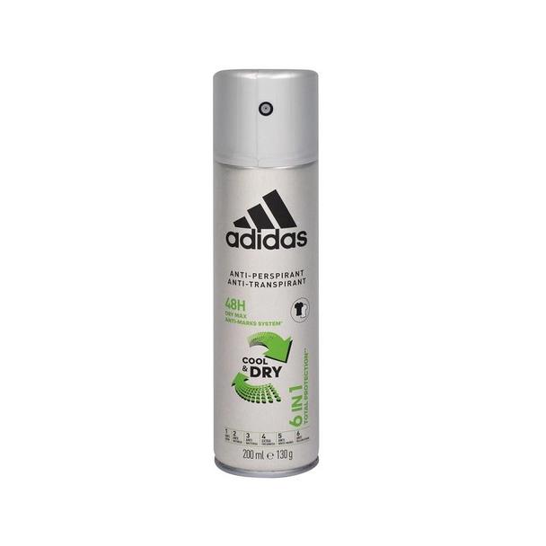 ADIDAS Adidas 6in1 Cool & Dry 48h Antiperspirant 200ml