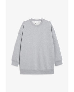 Oversized Sweater Grey Melange