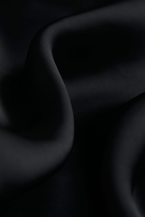 H&M Lace-detail Cami Top Black