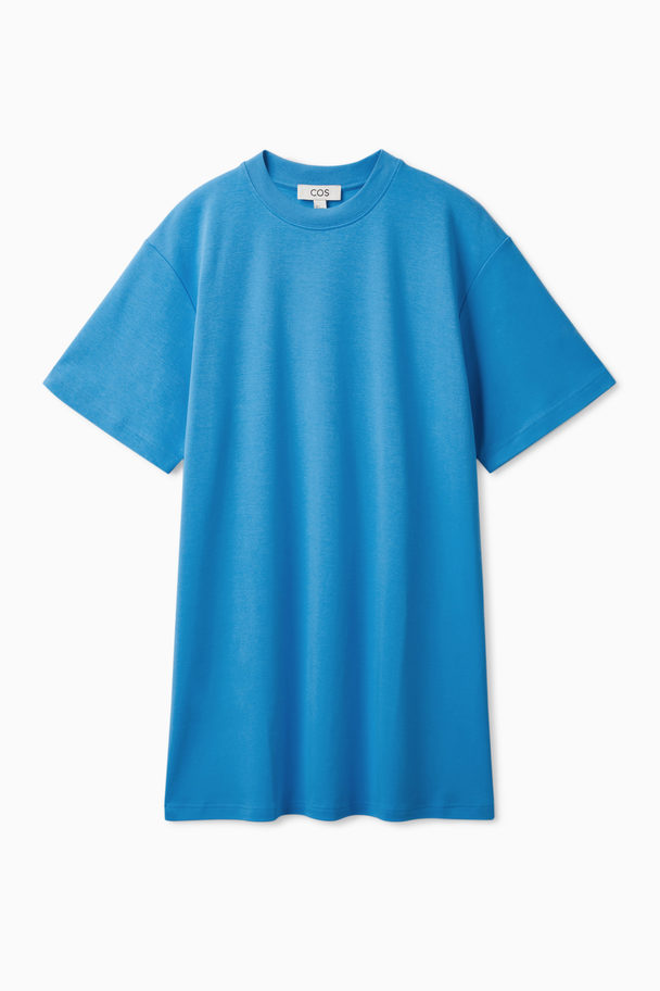 COS Mini T-shirt Dress Blue