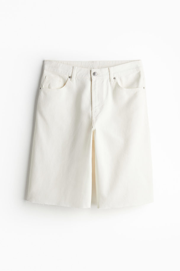 H&M Bermuda Van Twill Roomwit