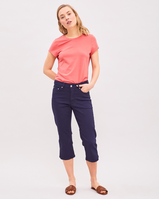 Newhouse Nora Twill Capri Jeans