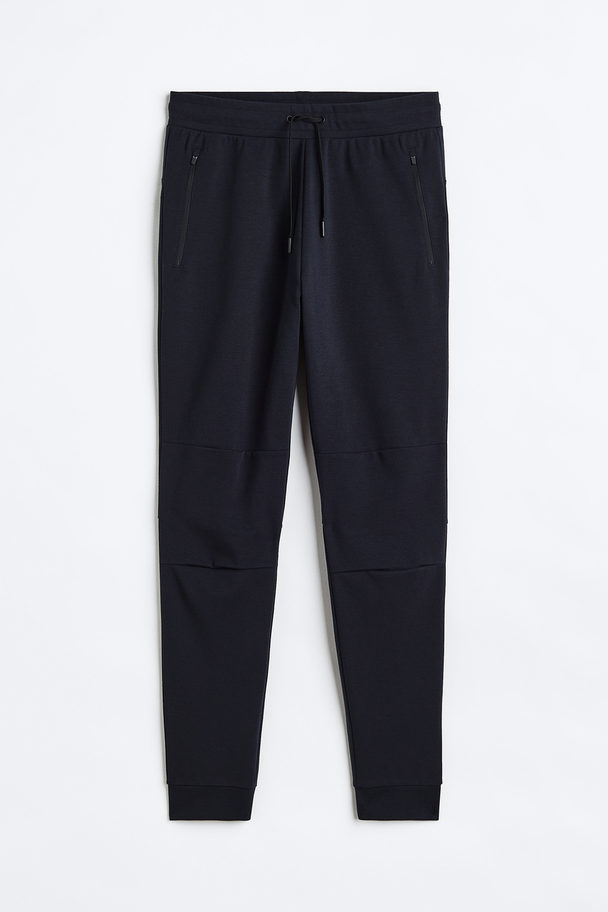 H&M Sportjoggers Donkerblauw