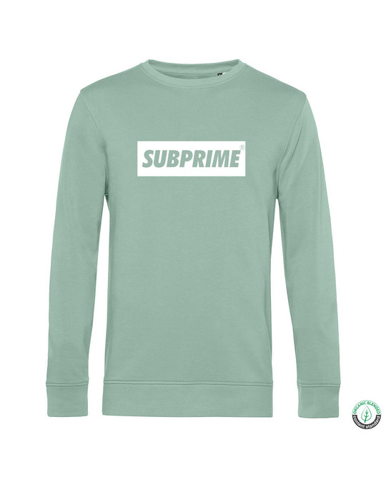 Subprime Subprime Sweater Block Mint Green