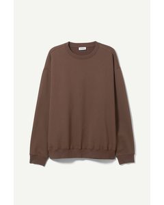 Oversized Sweatshirt Brown