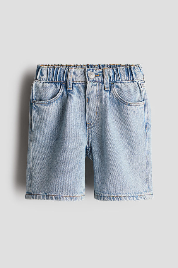 H&M Jeansshorts Helles Denimblau