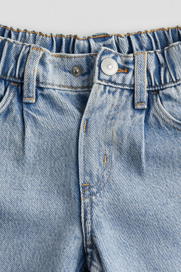 H&M Jeansshorts Helles Denimblau