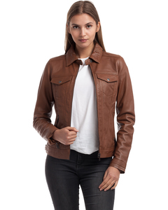 Leather Jacket Idaline