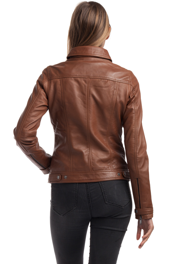 Chyston Leather Jacket Idaline