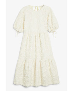 Off-white Structured Ruffle Dress Off-white