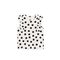 Sleeveless Jersey Frill Top White/dots